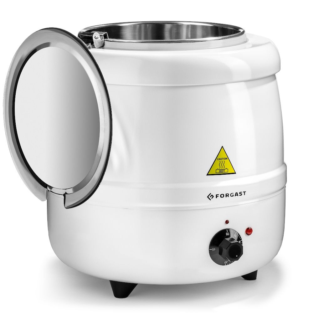 Elektromos levesfőző üst 10 l, fehér | FORGAST FG03012