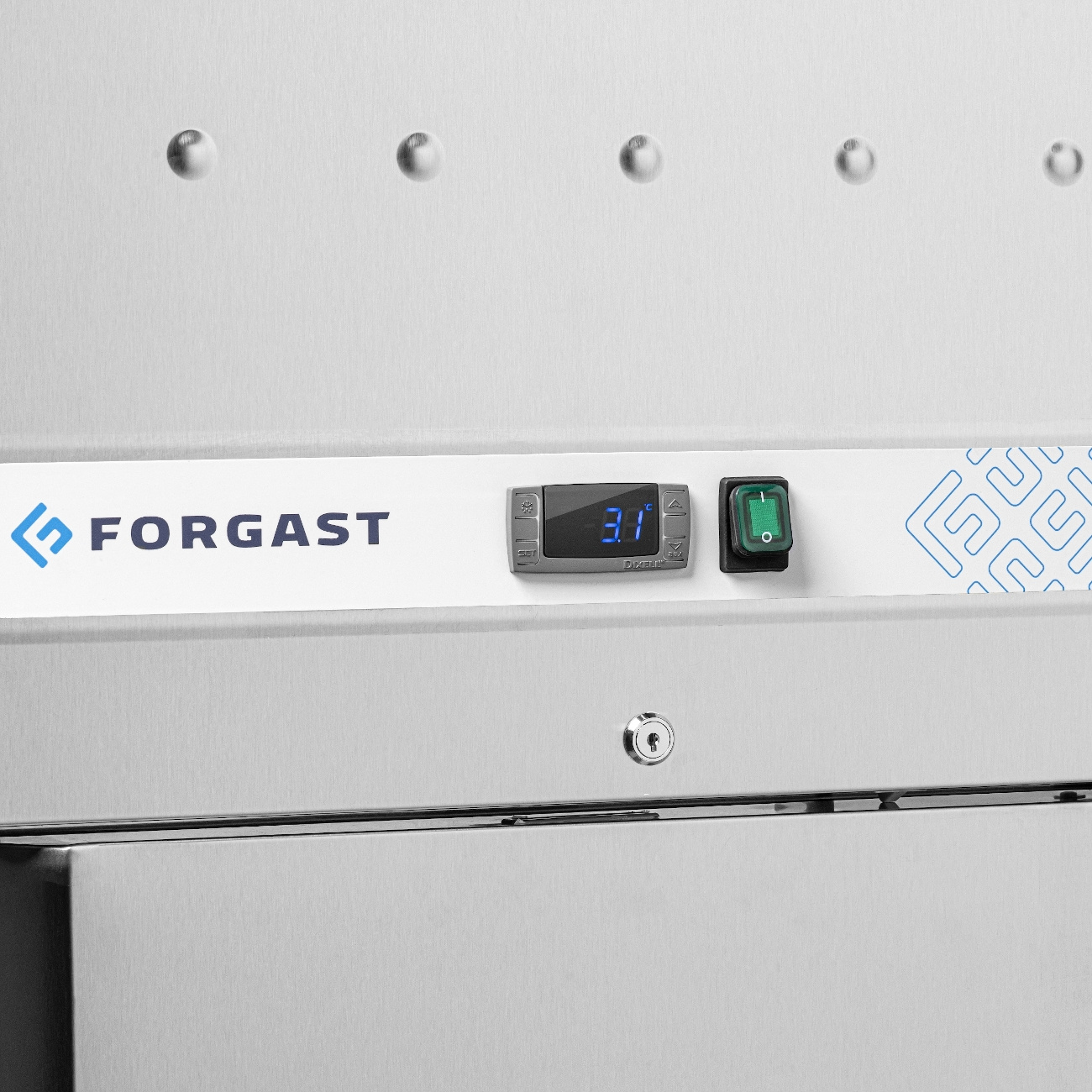 Fagyasztószekrény 1 ajtós 600 l, rozsdamentes acélból | FORGAST FG08172
