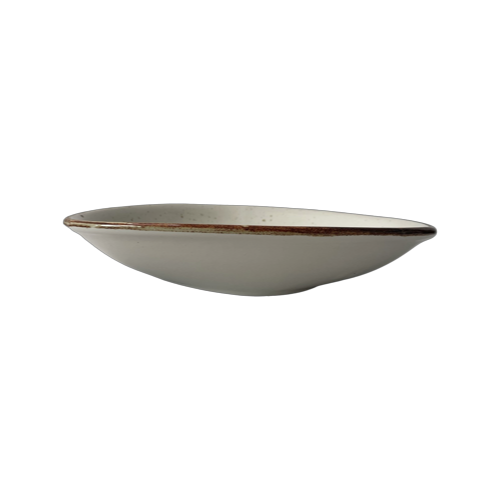 Mély tányér Delta Rustic krém 24 cm | KERA CERAMIKA 15.7/R.K