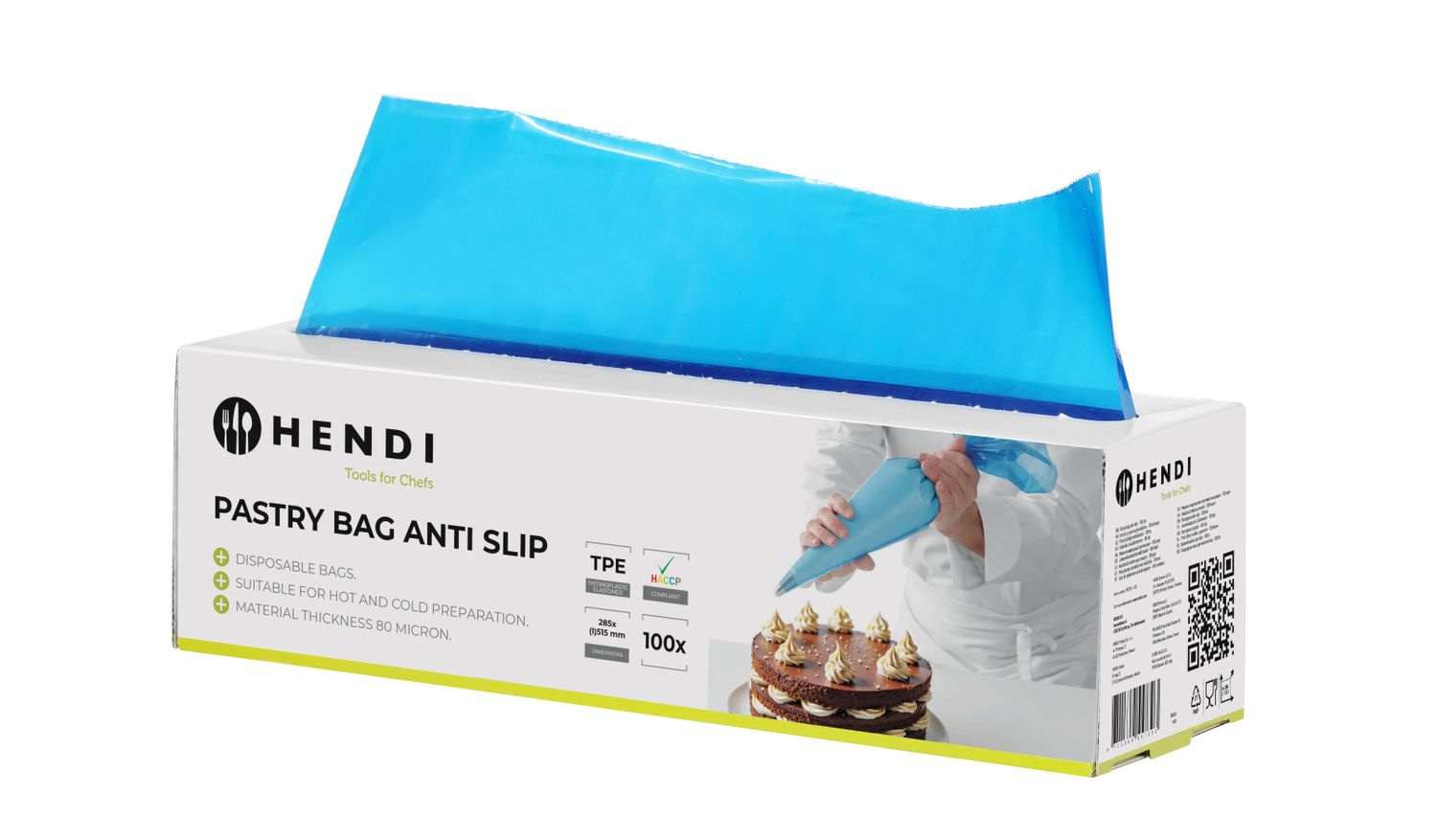 Habzsákok csúszásmentes HACCP | HENDI 557303