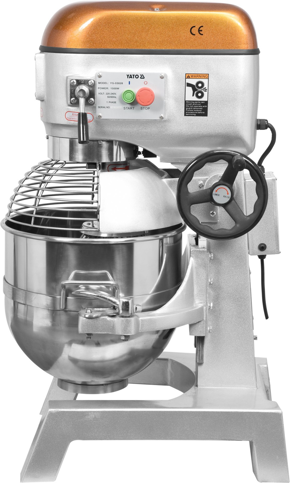 Bolygókeverő, dagasztógép - 40 l | YATO YG-03028