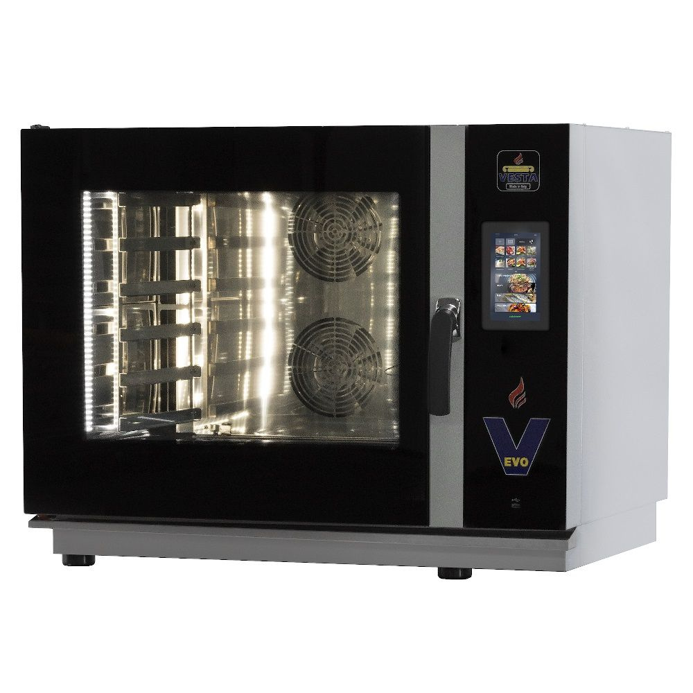 Elektromos kombi sütő-pároló EVO 7 GN 1/1 vagy 7 db 60x40 cm-es tepsi | VESTA 0V0711E_PL0