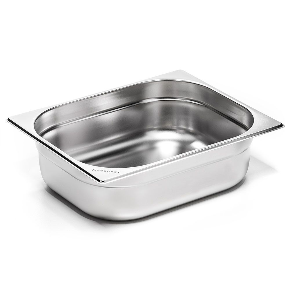 GN 1/2 edény 10 cm standard rozsdamentes acélból | FORGAST FG04210V1
