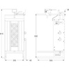 Gyros (kebab) gázüzemű Potis GD-2, 30 kg kapacitás, 2 fűtőzóna, földgázzal működtetett G20 | POTIS PG1203