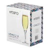 Poharak pezsgőhöz Venezia, 210 ml - 6 darabos készlet | KROSNO F578235020059000