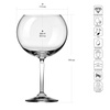 Poharak COPA 660 AXIS 660 ml, 6 darabos készlet | KROSNO GLASS F57C978061001010