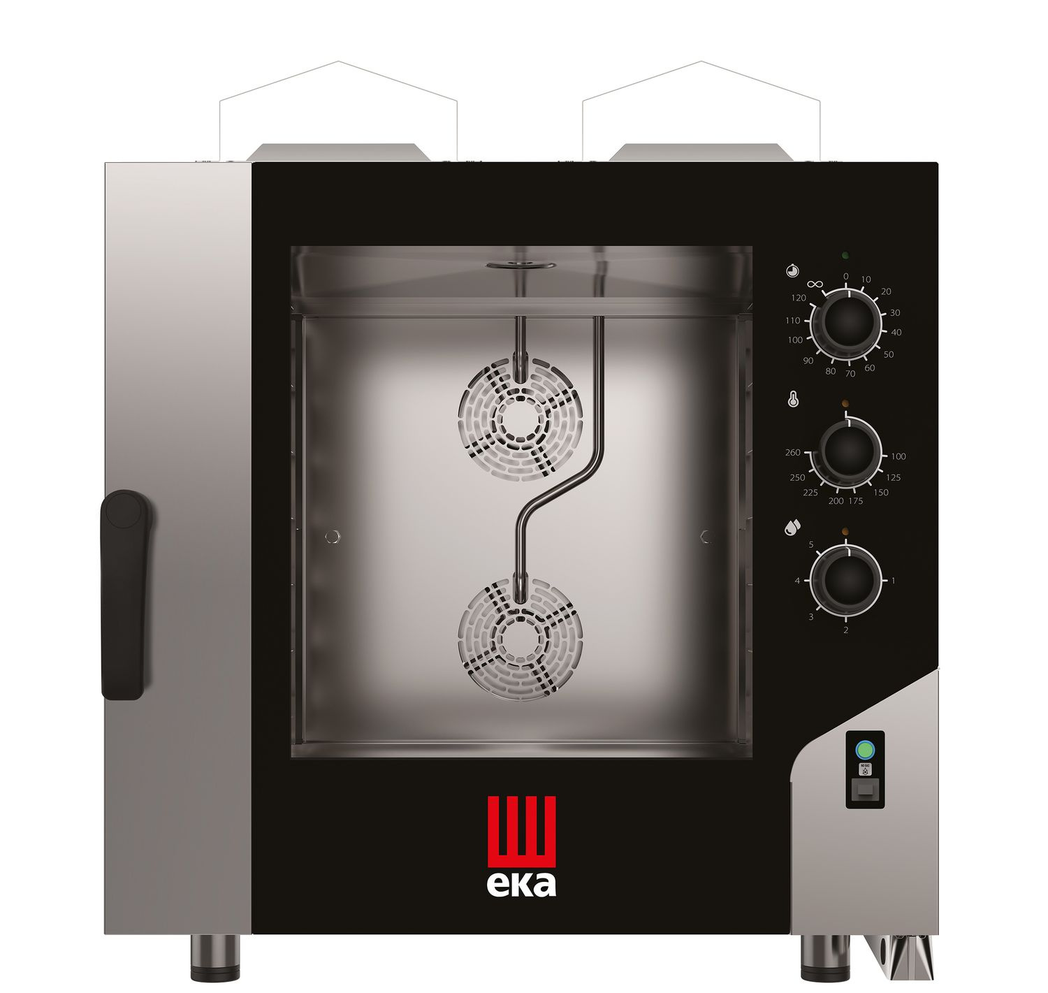 Sütő konvekciós-gőzös gázüzemű Millenial Smart Bakery 6x600x400 | TECNOEKA MKF664GS