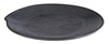 Lapos tányér DARK WAVE melaminból, fekete, 22 cm | APS 84908