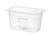 GN 1/4 tárolóedény, 15 cm mély, polipropilénből, HACCP | HENDI 880364