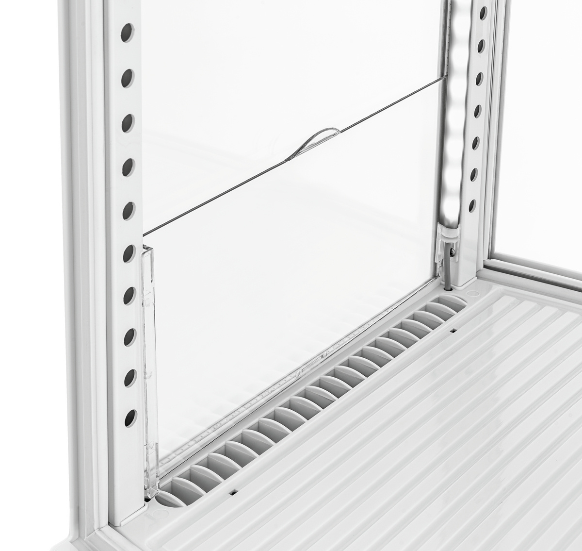 Hűtő vitrin Mini 98L2T fehér | BARTSCHER 700498