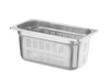 GN 1/3 tárolóedény, mélység 15 cm, perforált, PROFI LINE | HENDI 802519