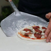 Lapos pizzalapát 32x30 cm alumíniumból, nyélhossz 120 cm | GI.METAL F-32R