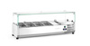 Hűtött feltétfeltöltő 4 GN 1/3, 120x39.5x43 cm, 2-8°C, R600a | ARKTIC 232965