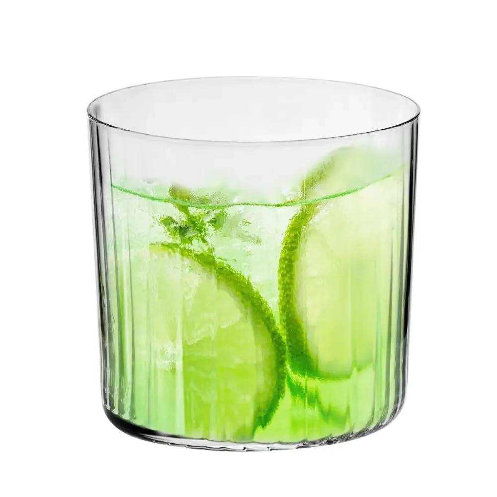 Poharak függőleges bordázattal Mixology 410 ml - 6 darabos készlet | KROSNO GLASS F68C366035011520