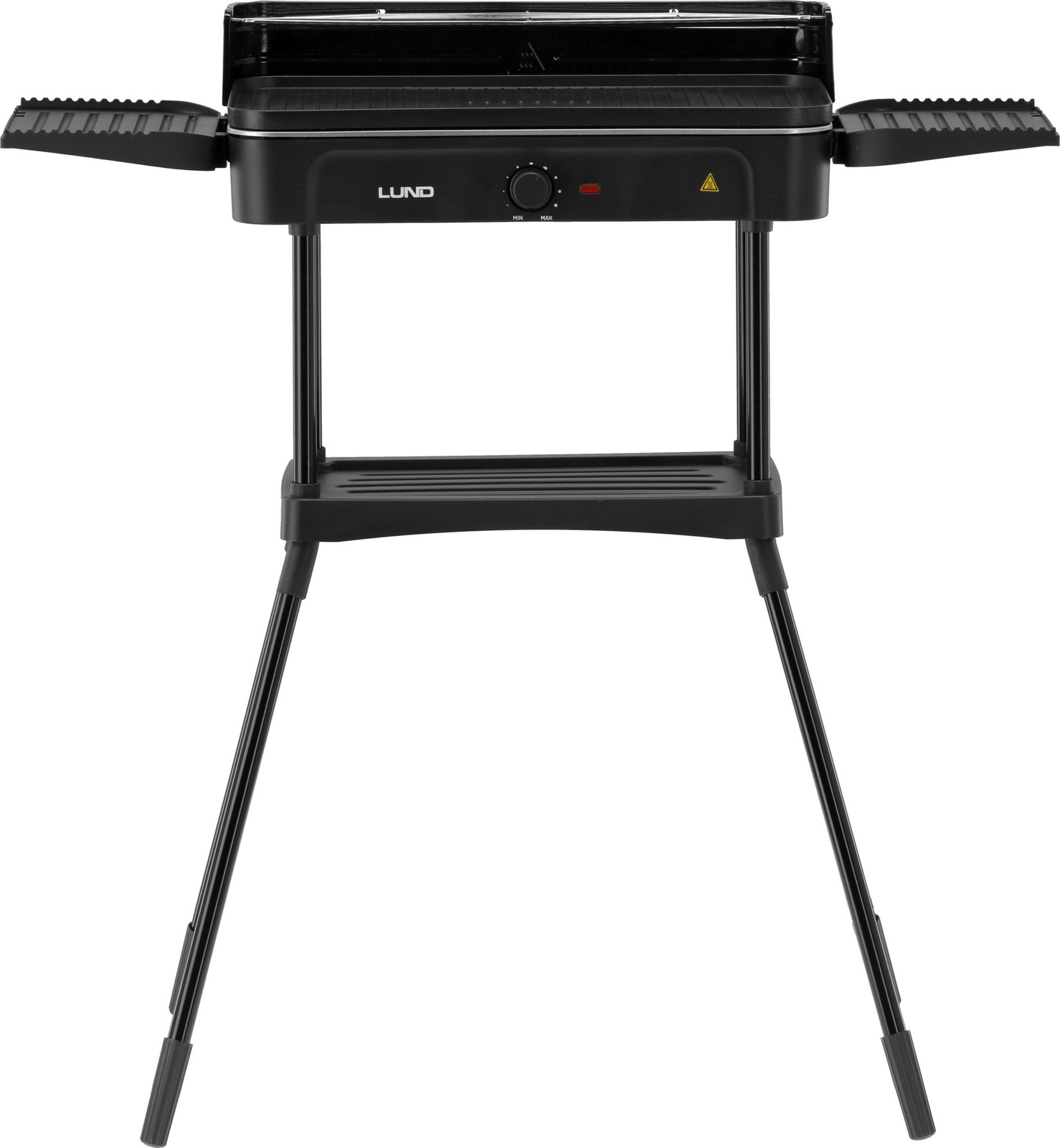 Elektromos álló grill bordázott sütőlappal, 2,2 kW | LUND 67424