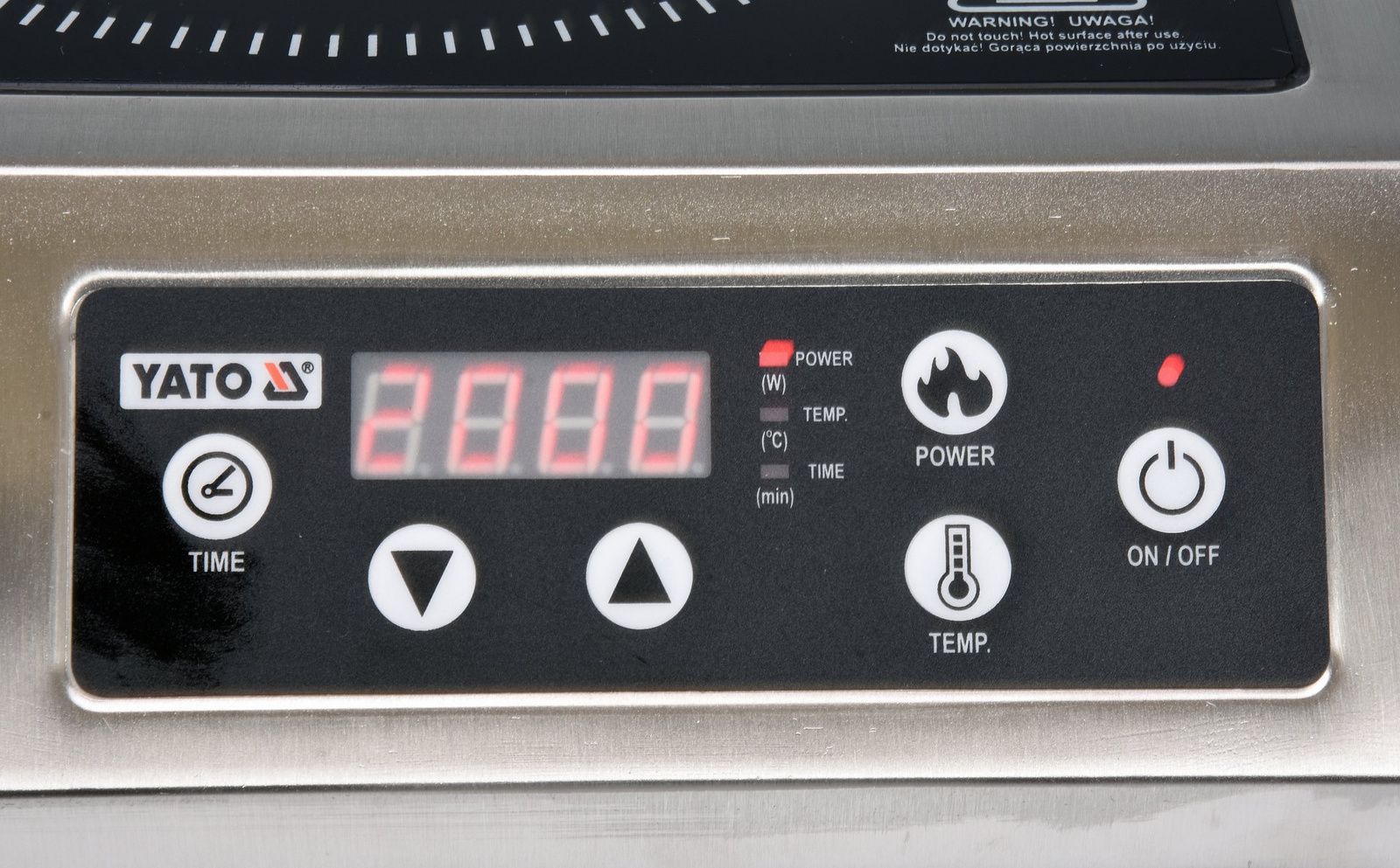 Indukciós főzőlap 3,5 kW | YATO YG-04701