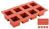 Süteményforma kocka, szilikon, 8 nyílás, 5x5x5 cm | CONTACTO 6644/050