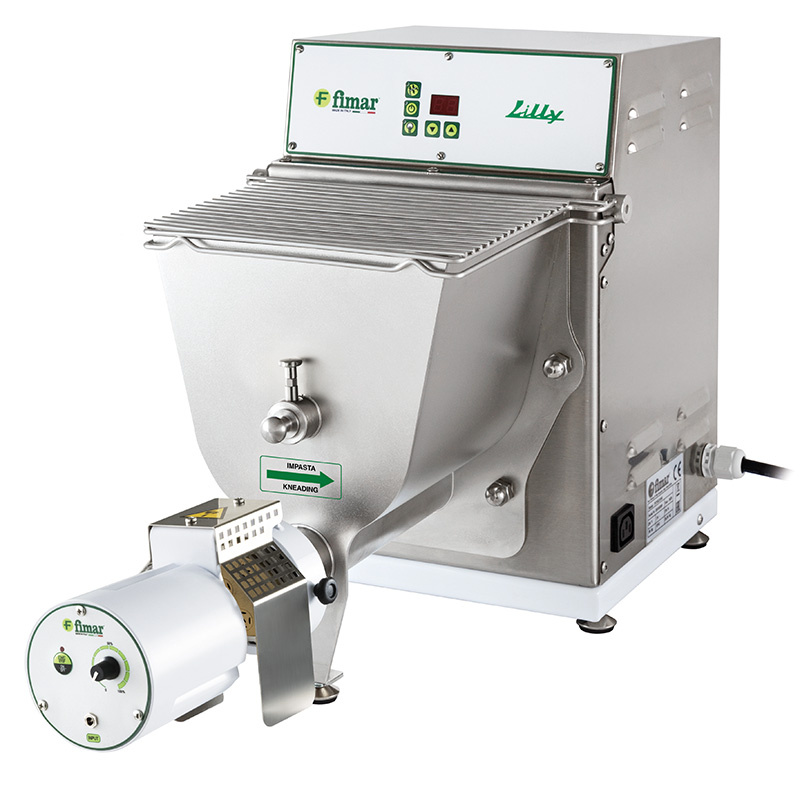 Tésztakészítő gép 8 kg/h, 4 l, 0.37 kW, 230 V | FIMAR PF25E