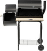 Faszenes grill füstölővel, grillrács 60x30 cm | LUND 99901