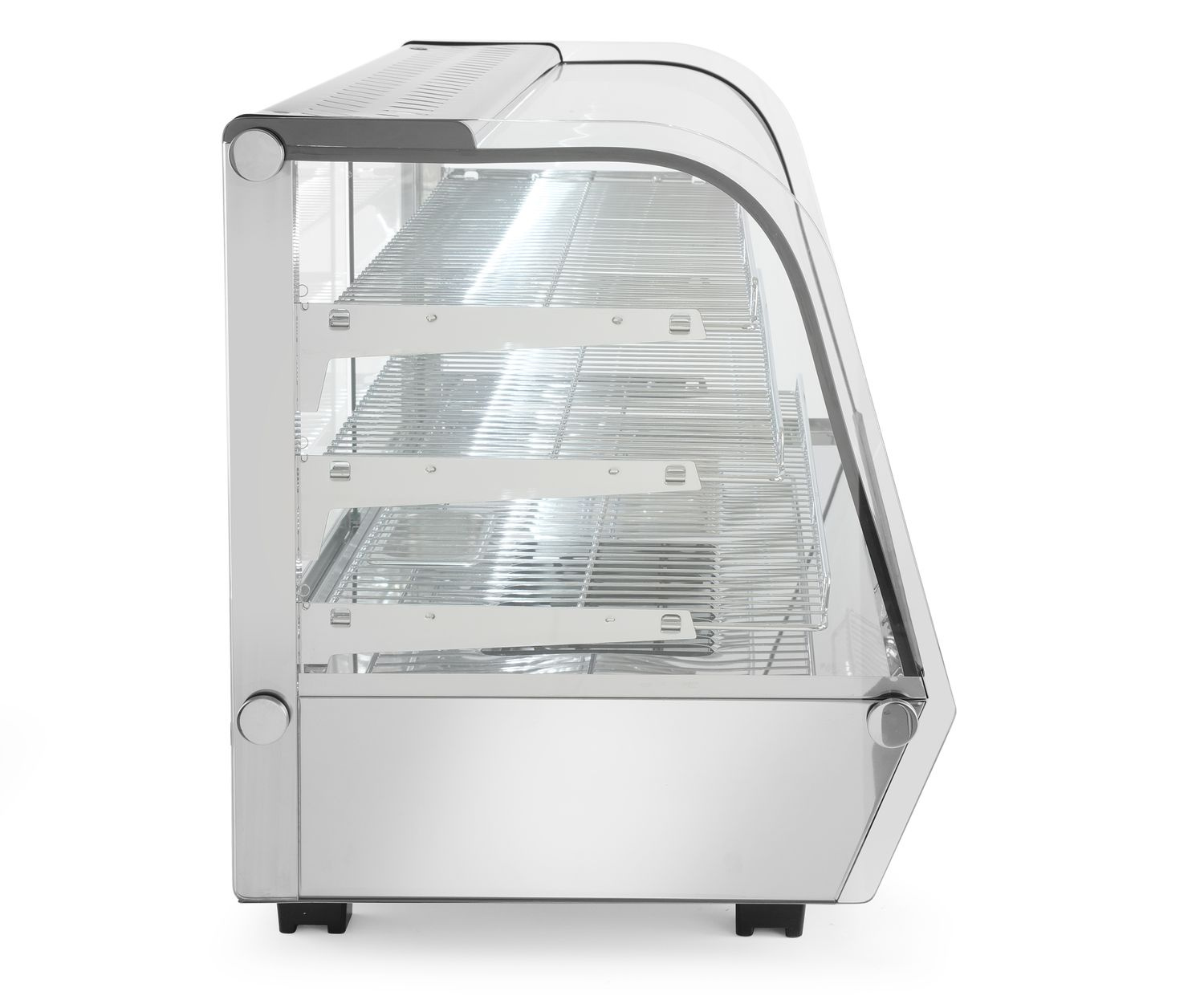 Állítható melegen tartó vitrin 160 l, 1.5 kW, 230 V | HENDI 233733