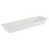 Porcelán GN 2/4 edény, 6,5 cm, fehér | APS 82301