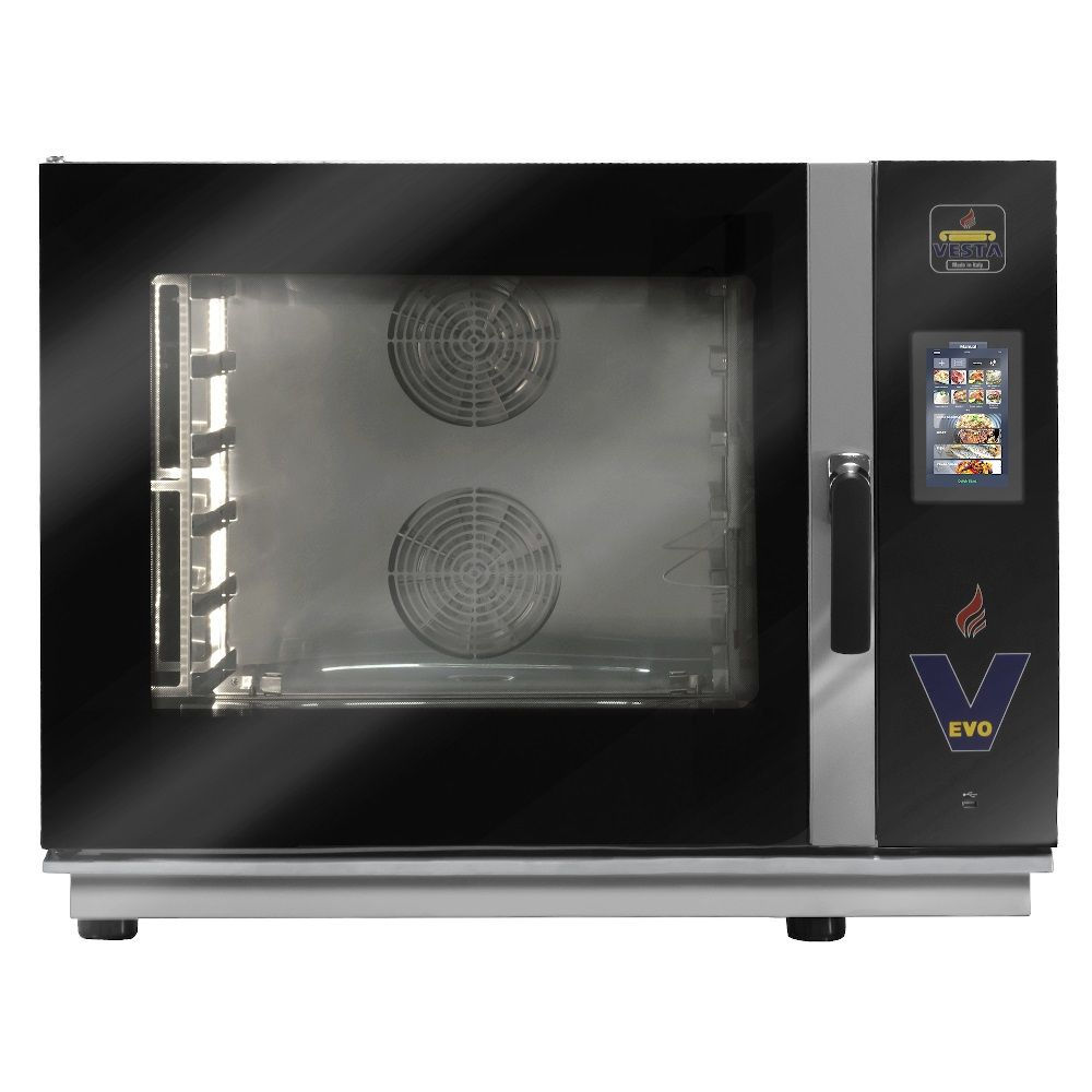 Elektromos kombi sütő-pároló EVO 7 GN 1/1 vagy 7 db 60x40 cm-es tepsi | VESTA 0V0711E_PL0