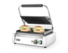 Panini kontaktgrill, bordázott sütőlapok, 34x23 cm, 2.2 kW | HENDI 263655