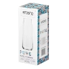 Kancsó vízhez, Pure váza, 24 cm, 1,2 l | KROSNO GLASS F73C735024001000