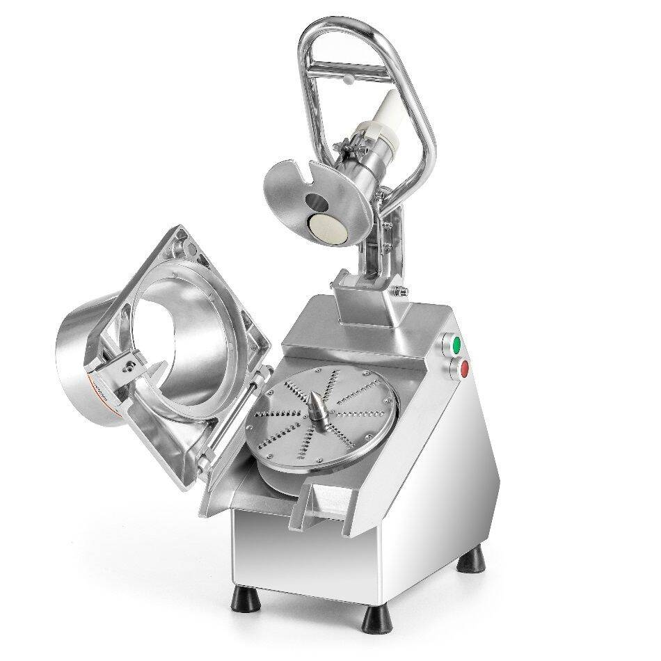 Elektromos szeletelőgép 5 tárcsás készlettel, teljesítmény 100–400 kg/h, 0,75 kW, 230 V | FORGAST FG10115