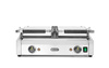 Dupla kontaktgrill, sima-bordázott, lap 47,3 x 23 cm, 3,6 kW, 230 V | HENDI 263808