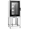 Elektromos kombi pároló sütő 10 GN 1/1 vagy 10 db 60x40 cm-es tepsihez, 15.8 kW | FORGAST FG09520