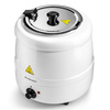 Elektromos levesfőző üst 10 l, fehér | FORGAST FG03012
