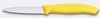 Swiss Classic zöldség- és gyümölcskés, recés pengével, sárga, pengehossz 8 cm | VICTORINOX 6.7638.C1