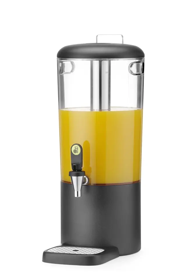 Adagoló gyümölcslevekhez, UNIQ, Robert Bronwasser tervezte, 8L, fekete, 318x216x(H)532mm | HENDI 425015