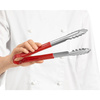 Csipesz tálaláshoz HACCP, piros, 30 cm | FORGAST FG11124