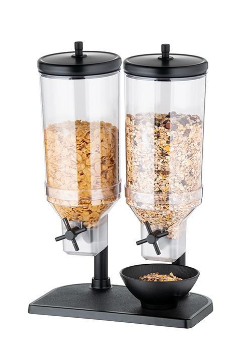 Adagoló reggeli gabonapelyhekhez, dupla Duo FRESH & EASY, 2x4,5 l | APS 11841