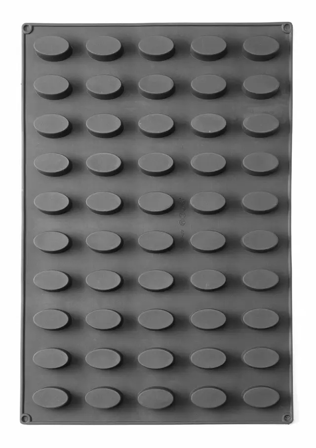 Szilikon forma OVAL, 57x37,5x(M)2 cm | HENDI 677247