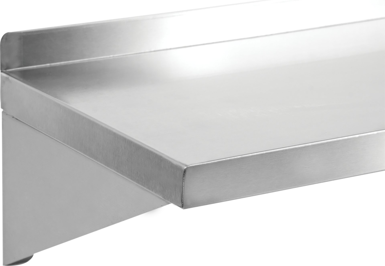 Rozsdamentes acél függesztett egypolcos polc 90x30x18 cm | YATO YG-09040