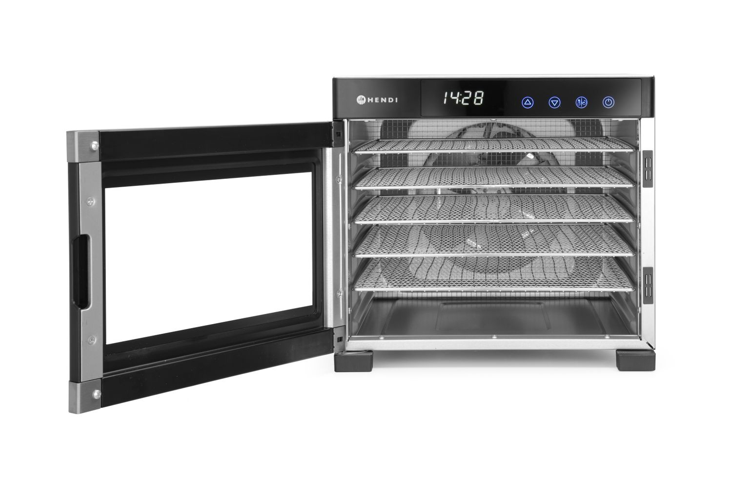Aszalógép élelmiszerekhez Profi Line 6 tálcával, 1 kW, 230 V | HENDI 229033
