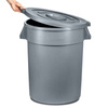 Szemetes kuka, tárolóedény 80 l, átmérő 49 cm, magasság 61 cm | FORGAST FG00508