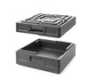 Catering termoizolációs tároló Salto 9,8L, 35x35x8 cm, kompakt, könnyű | HENDI 707074