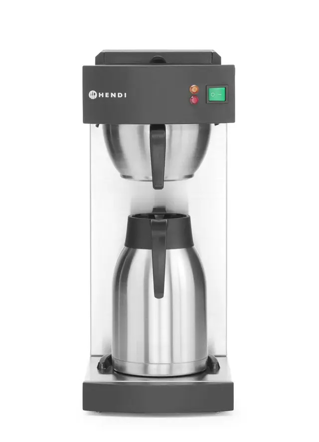 Kávéfőző, 2 l, rozsdamentes acél, 1.4 kW | HENDI 211052