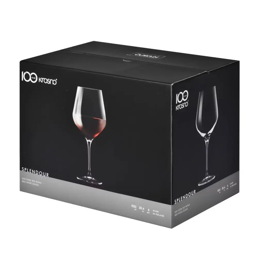 Vörösboros poharak Burgund Splendour, 900 ml - 6 darabos készlet | KROSNO GLASS F578187086010120