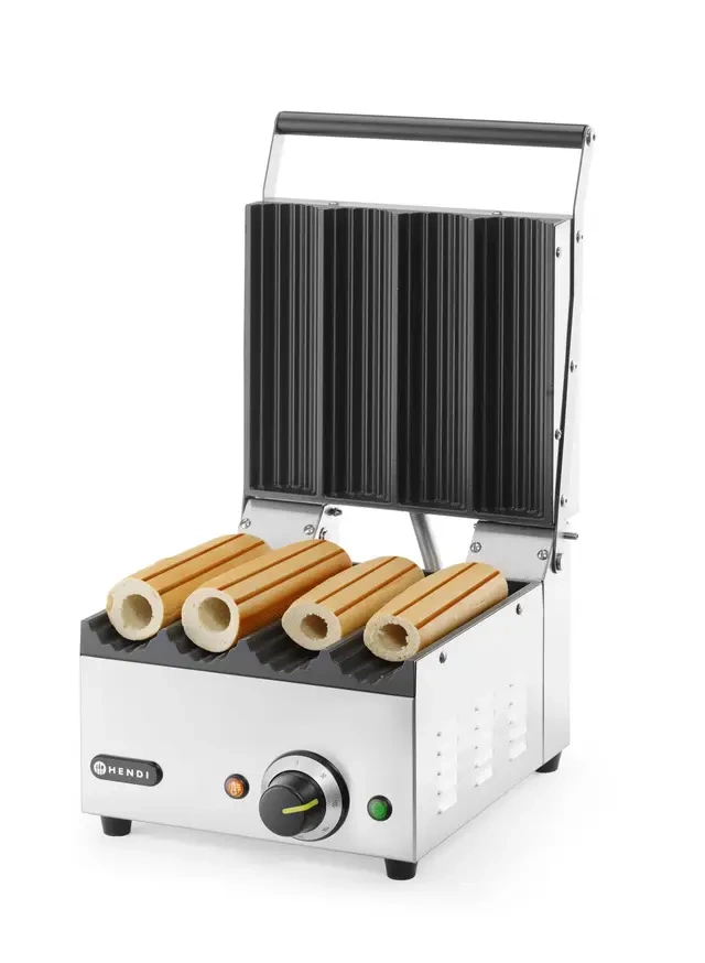 Grill kontaktos Hot-Doghoz, Paninihez 230 V 1,8 kW | HENDI 263594