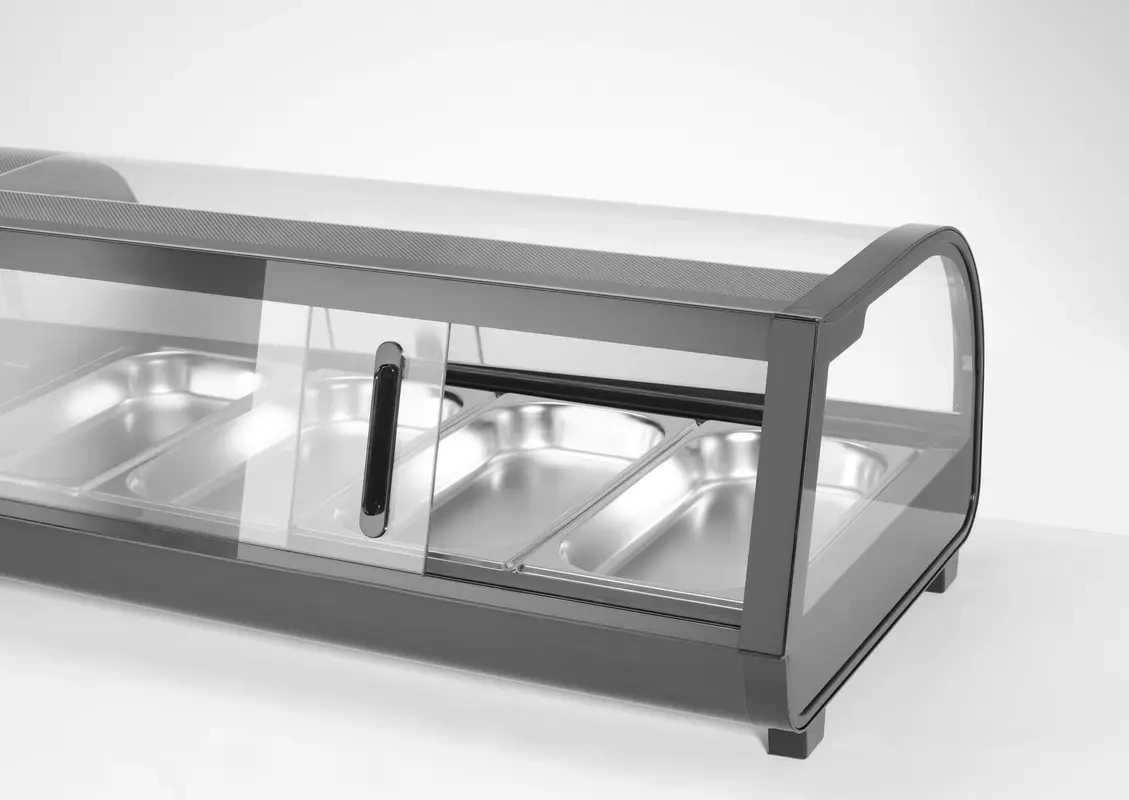 Hűtött sushi vitrin, 6 GN 1/3, 0–12°C, 152.9x42.6x29.6 cm, 0.19 kW | ARKTIC 274088