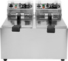 Elektromos olajsütő 2 medencés 2x5 l | YATO YG-04621