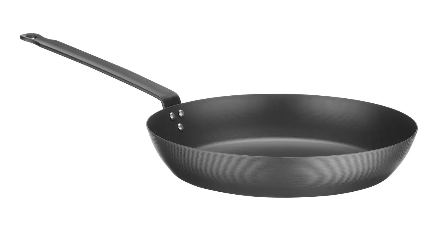 Szénacél serpenyő, átm. 28 cm | HENDI 628034