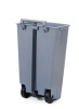 Szemetes kuka 120 l fedél nélkül | HENDI 873458