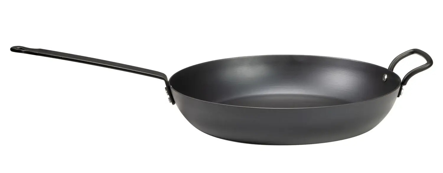 Szénacél serpenyő, ø 32 cm | HENDI 628058