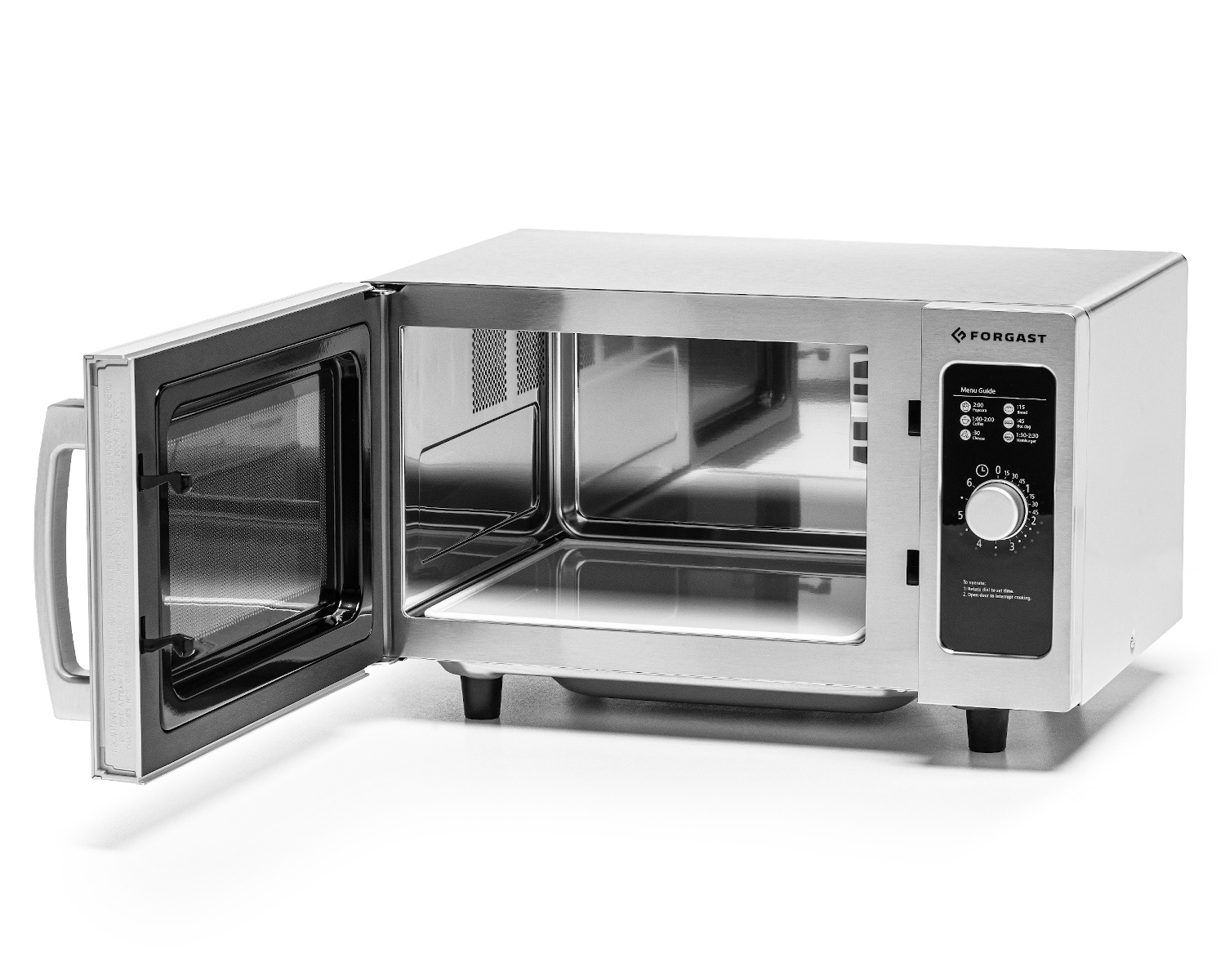 Mikrohullámú sütő 25 l, manuális, 1,55 kW, 230 V | FORGAST FG09903